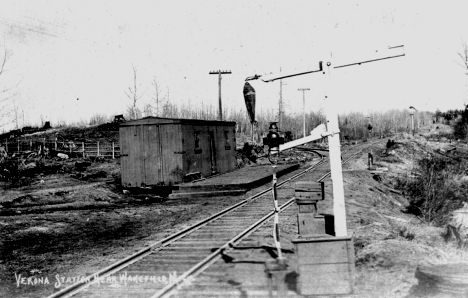 CNW Boxcar Depot at Verona, MI